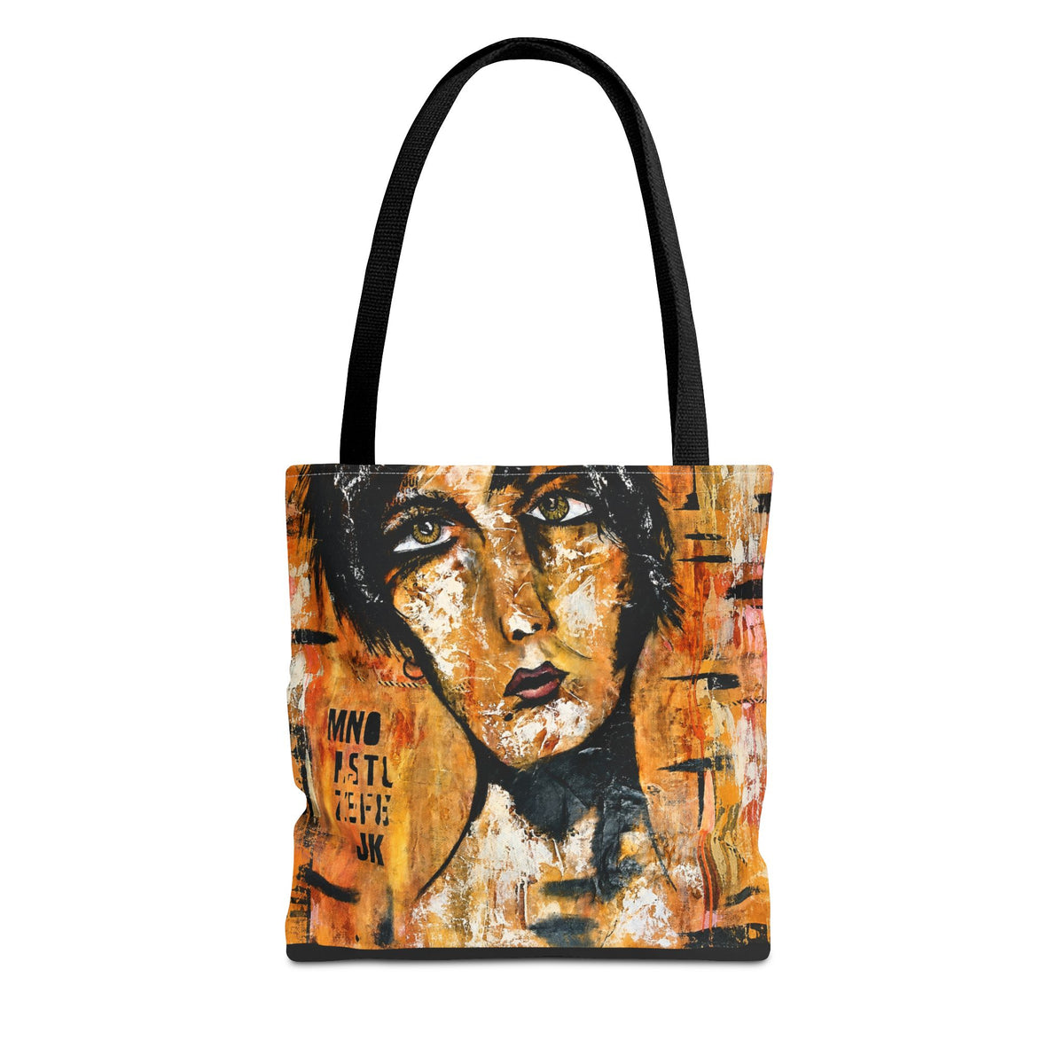 Kat Art Tote Bag Original artwork by Lisa Thill