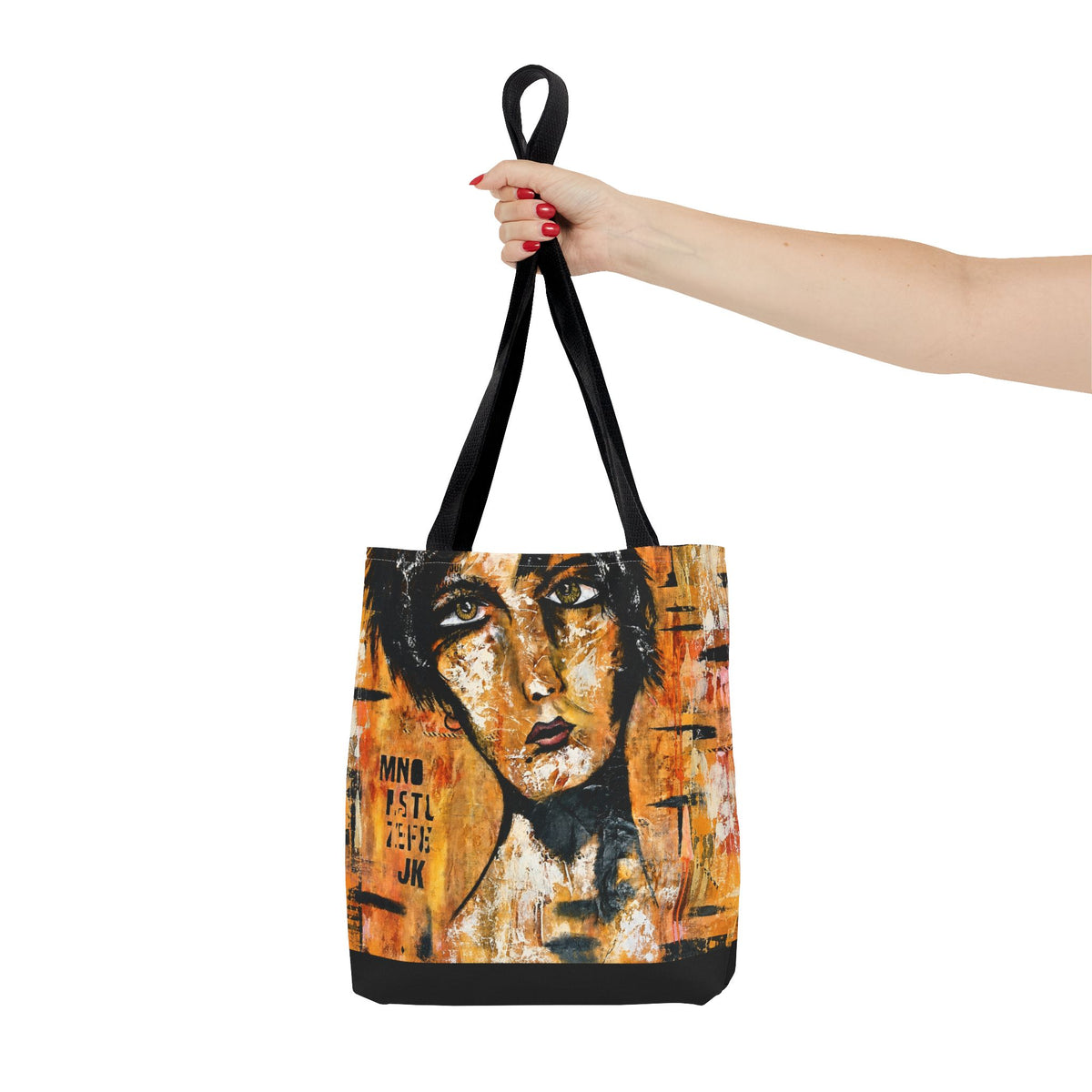 Kat Art Tote Bag Original artwork by Lisa Thill