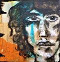 Beneath The Surface Mixed Media Original (12x12)