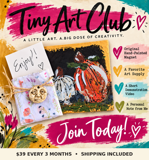 Tiny Art Club – A Little Art, A Big Dose of Creativity                                                                              (ship date 11-16-26)