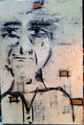 Quiet Resolve Mixed Media Original (24x16)