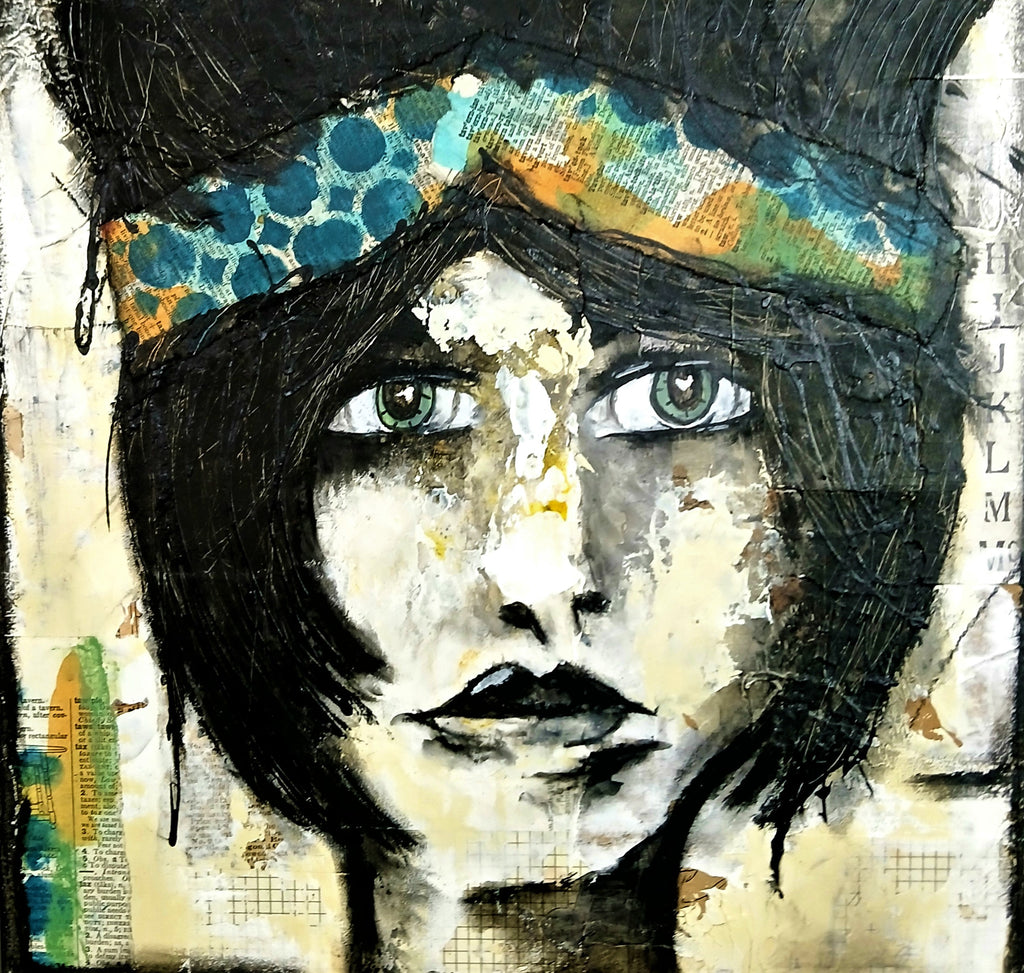 Mixed Media 12x12 Original (Angie)
